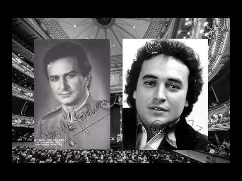 Wolf's Crag Scene -- Jose Carreras - Giorgio Zancanaro 1980 (Lucia di Lammermoor)