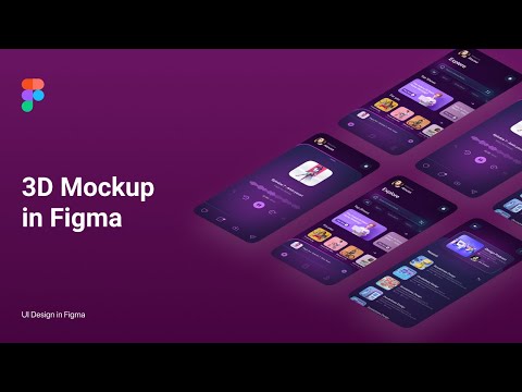 How to Create 3D Mockup in Figma | UI Design Tutorial