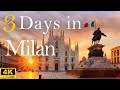 How To Spend 3 Days In MILAN Italy Travel Itinerary
