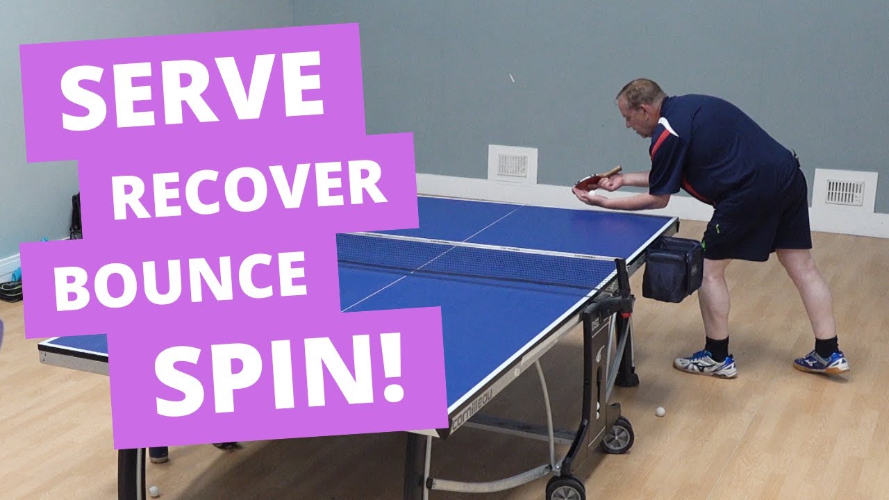 Serve, recover, bounce, spin! (real coaching session with Ian)