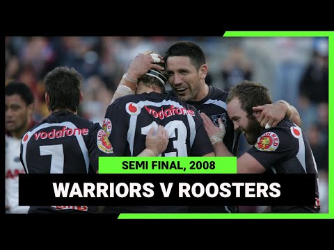 NRL Highlights | NRL Finals Flashback | New Zealand Warriors v Sydney Roosters | Semi Final, 2008