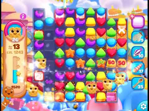 Cookie Jam Blast Level 1243 - NO BOOSTERS 🍪 | SKILLGAMING ✔️