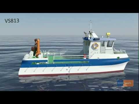 Ocea VS813 katamaran/ catamaran workboat