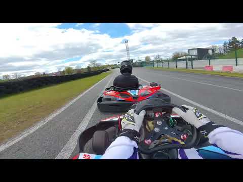 OPENKART 2025 GP5 KANDAVA SEMI FINAL 1 Onboard ANDREJS LAIPNIEKS POV VISOR CAM
