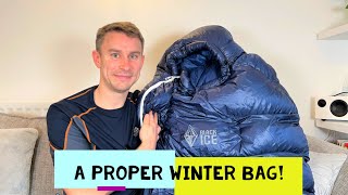 Finally a proper WINTER sleeping bag! Black Ice Sleeping Bag Review.