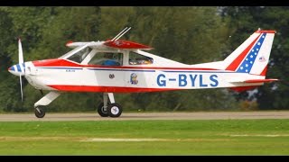 preview picture of video 'G-BYLS ,avion rapido vip,Engl -Belgium Johnny Byls 2014 .'