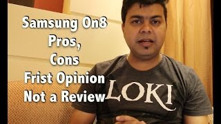 Hindi  Samsung On8 Pros Cons India Price Compariso
