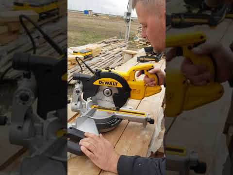 Торцовочная пила DeWALT DWS774 сетевая - мощность и точность работы Торцовочная пила DeWALT DWS774 сетевая - мощность и точность работы