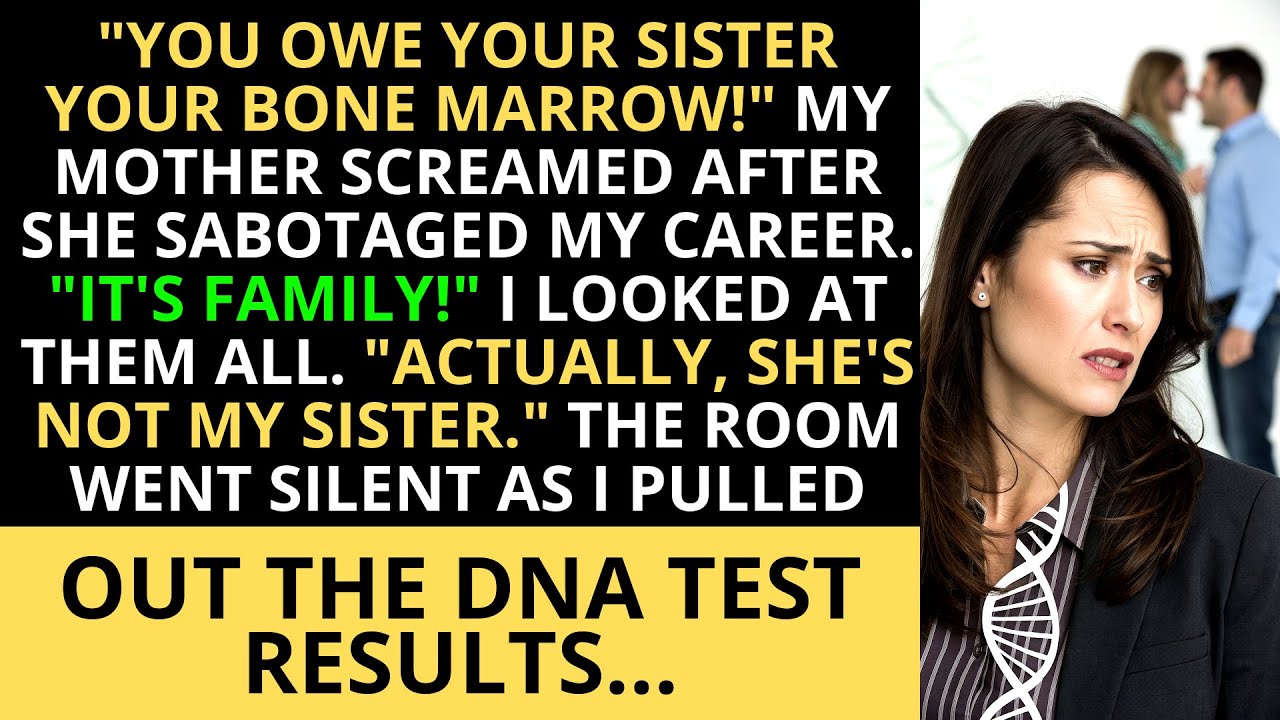 She's Not My Sister: I Refused to Donate Bone Marrow After She Ruined My Career