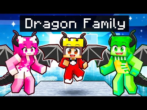 Adopted by Dragons in Minecraft!!