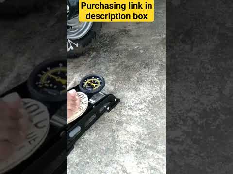 Heavy Double Barrel Foot Pump