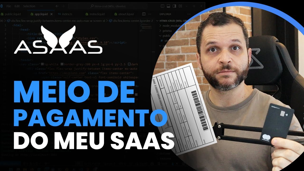 ASAAS como MEIO DE PAGAMENTO para SaaS