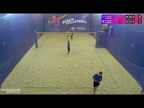 21:00 S. Zalizko / Y. Sulyma - M. Kyselov / V. Kelbas 08.12.2022 | Winners Beach Volleyball