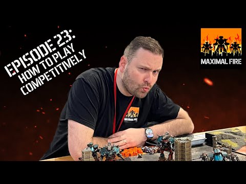 Adeptus Titanicus Tournament skills! - Maximal Fire Podcast S1/E23