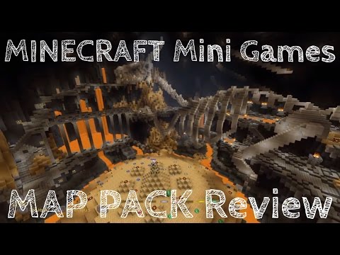 MINECRAFT BATTLE MINI GAMES - Map Pack Season Pass - Review Tips Tricks Guide