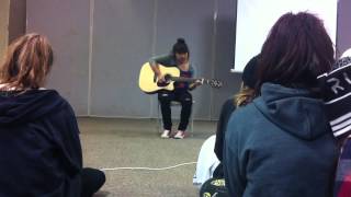 Download lagu Radioactive - Acoustic cover mp3