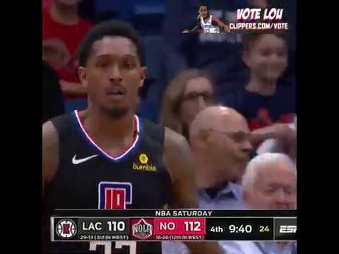 Lou Williams 32 points Highlights vs  New Orleans Pelicans