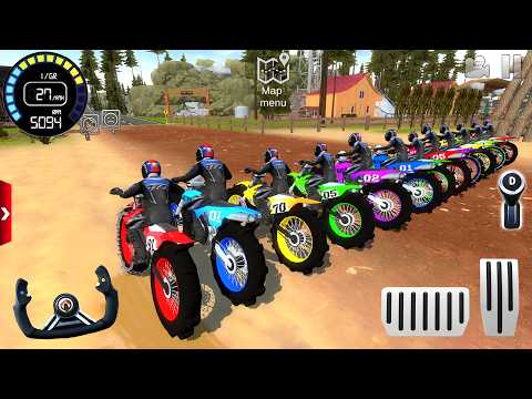 Juego de Motos - Dirt Motor Bikes Impossible Driver #2 - Bike Extreme Racing Android Gameplay