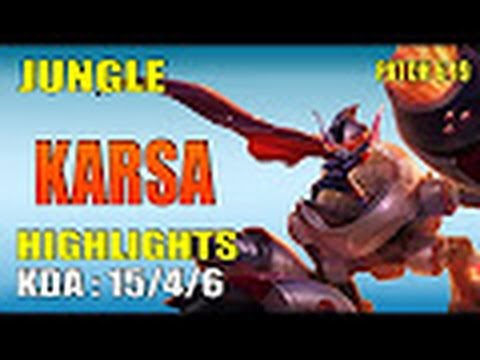 FW Karsa Rumble vs Elise -  Jungle NA SoloQ   | Highlights 2016
