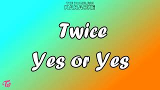 Download lagu Twice Yes or Yes Karaoke... mp3