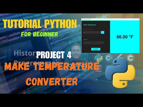 4 Project Based Learning Python Make Temperature Converter With Tkinter Source Code