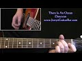 Donovan There Is An Ocean Intro Guitar Lesson