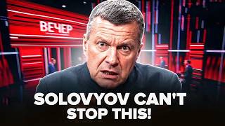 😱Solovyov IMMEDIATELY REVERSED COURSE on Ukraine. The studio EXPLODED with wild THREATS