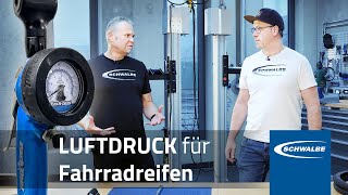 Luftdruck für Fahrradreifen - Wie viel muss rein? Wir geben Richtwerte und Profi-Tipps.