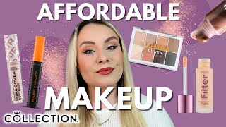 FULL FACE OF AFFORDABLE MAKEUP - Testing Collection Cosmetics Makeup ✨AD | MISS BOUX