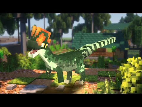 Tropical Dilophosaurus Enclosure Speedbuild - Fossils and Archaeology mod