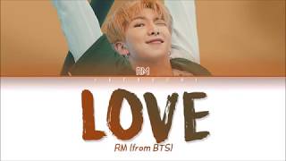 BTS (방탄소년단) RM &#39;Trivia 承 : Love&#39; Lyrics
