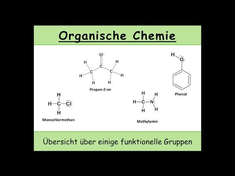Funktionelle Gruppen in der organischen Chemie - eine Übersicht über einige funktionellen Gruppen #4