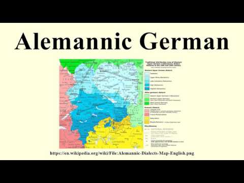 Alemannic German