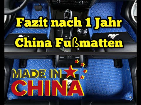 China eBay Wish custom-made floor mats | Installation & Conclusion | Mustang & Cayenne | Boostini...