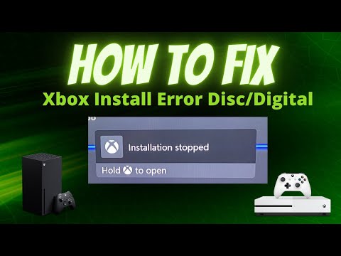 How to fix Xbox Disc/Digital Game "Installation Stopped" Error 2026