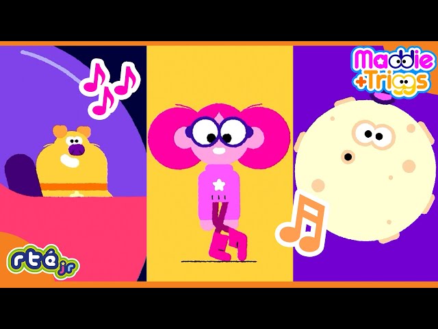 🎶 Feel-Good, Fun Songs with Maddie and Triggs! 🎵 | Maddie + Triggs 👧🐶 | @RTÉjrOfficial