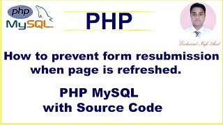 How to prevent form resubmission        when page is refreshed | PHP HINDI
