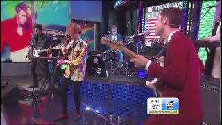 La Roux - Uptight Downtown live on Good Morning America