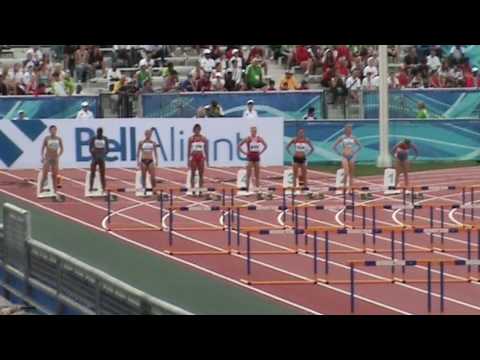 IAAF World Junior Championships Moncton 2010 - 100m hurdles women heat 3