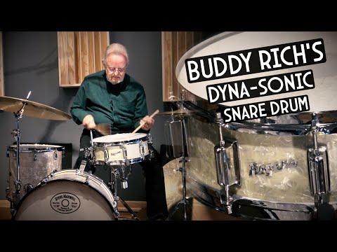 BUDDY RICH'S Rogers Dynasonic Snare Drum!! - Steve Maxwell Vintage Drums