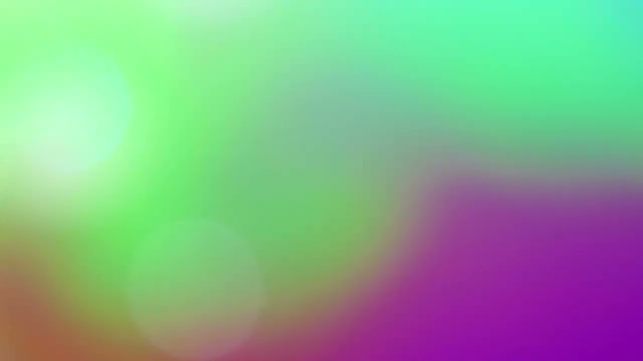 Green and purple abstract form color gradient background