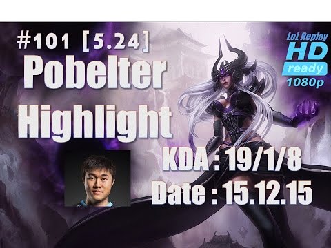 15.12.15 LCS NA Immortals Pobelter Mid Lane Syndra(vs Twistedfate) Highlights [1080p]#101-h