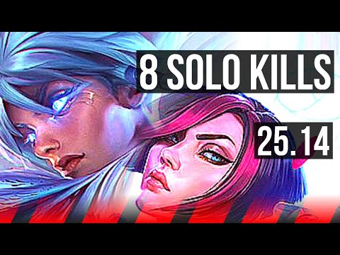 RIVEN vs FIORA (TOP) | 57k DMG, 8 solo kills, Legendary | EUW Diamond | 25.14