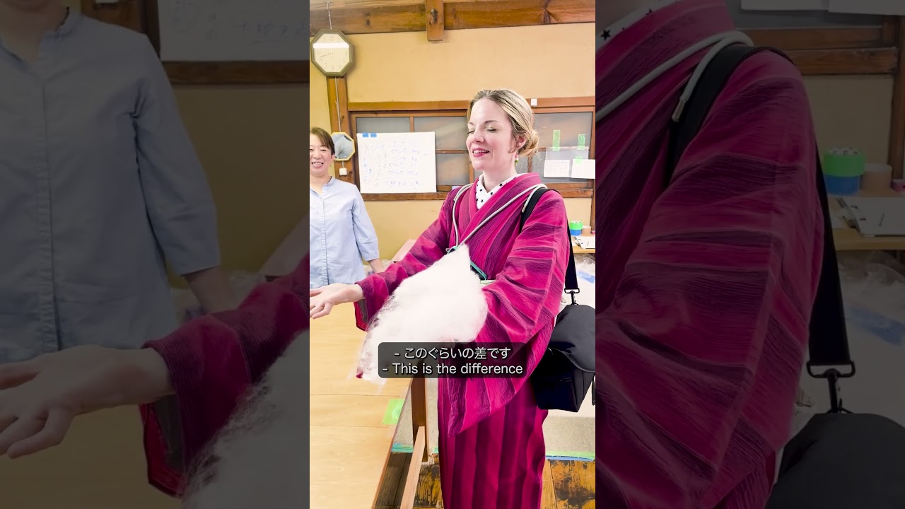真綿について　#kimono #着物