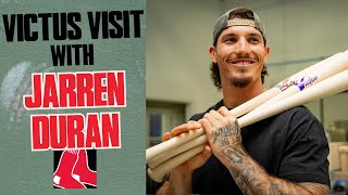 Jarren Duran Visits Victus Headquarters | Red Sox All-Access