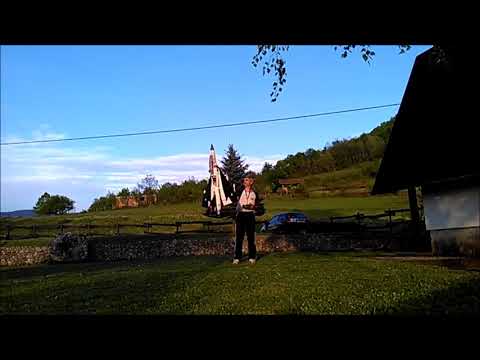 Homemade RC MIRAGE 2000 plane vertical hover test THRUST VECTORING 360°