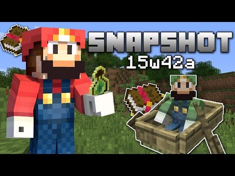 Minecraft: Snapshot 15w42a - New Enchantments, Brewing Stand Changes, & More!