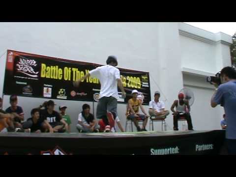 BOTY Malaysia 2009 2nd Day - 1on1 Top 16 - Unknown Vs Smooth