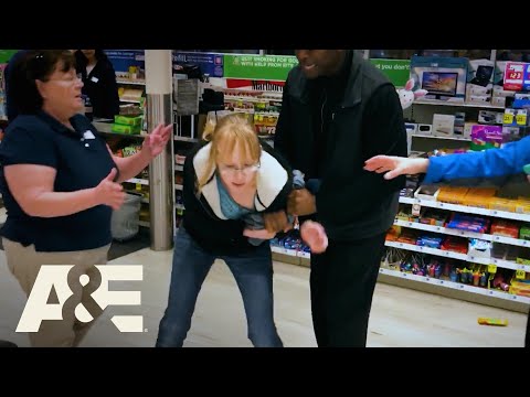 Woman Caught Shoplifting Refuses to Cooperate | I Survived a Crime | A&E
