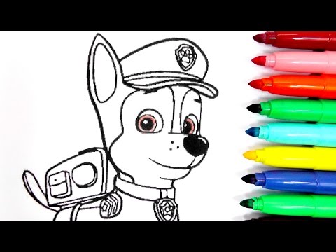 MAGIC SCRATCH PARA COLOREAR A CHASE DE LA PATRULLA CANINA CON EL MÉTODO SCRATCH. Video